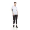 Teamwear Calma V1 White Blue - Baju Olahraga, Running, Baju Olahraga Lari - Gambar 3