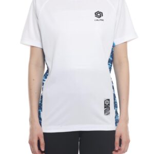 Teamwear Calma V1 White Blue - Baju Olahraga, Running, Baju Olahraga Lari